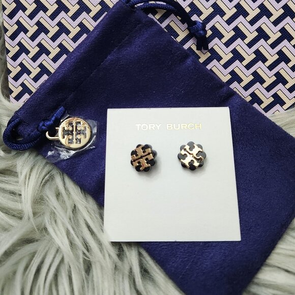 Tory Burch Jewelry - NWT Tory Burch Earrings with Dust Bag